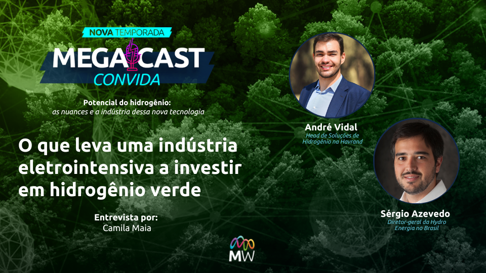 MegaCast Convida: O que leva uma indústria eletrointensiva a investir em hidrogênio verde