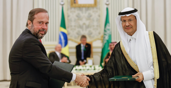 MME e Arábia Saudita assinam acordo sobre transição energética
