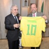 O ministro de Minas e Energia, Alexandre Silveira, e o diretor executivo da IEA, Fatih Birol