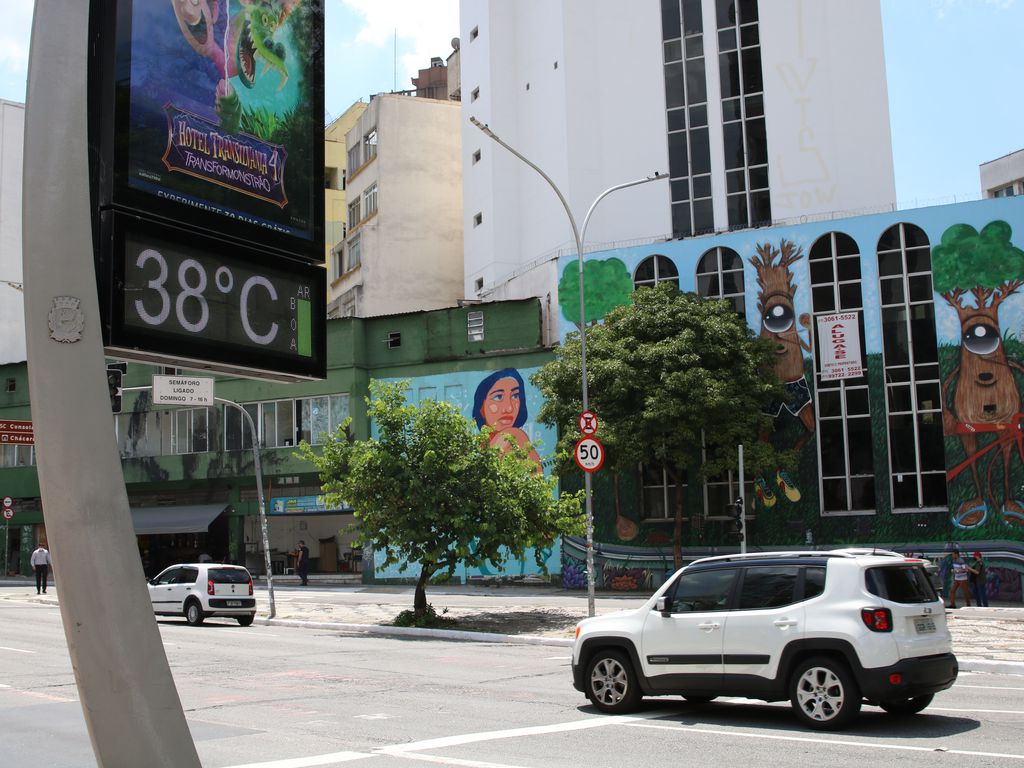 Alta temperatura em São Paulo