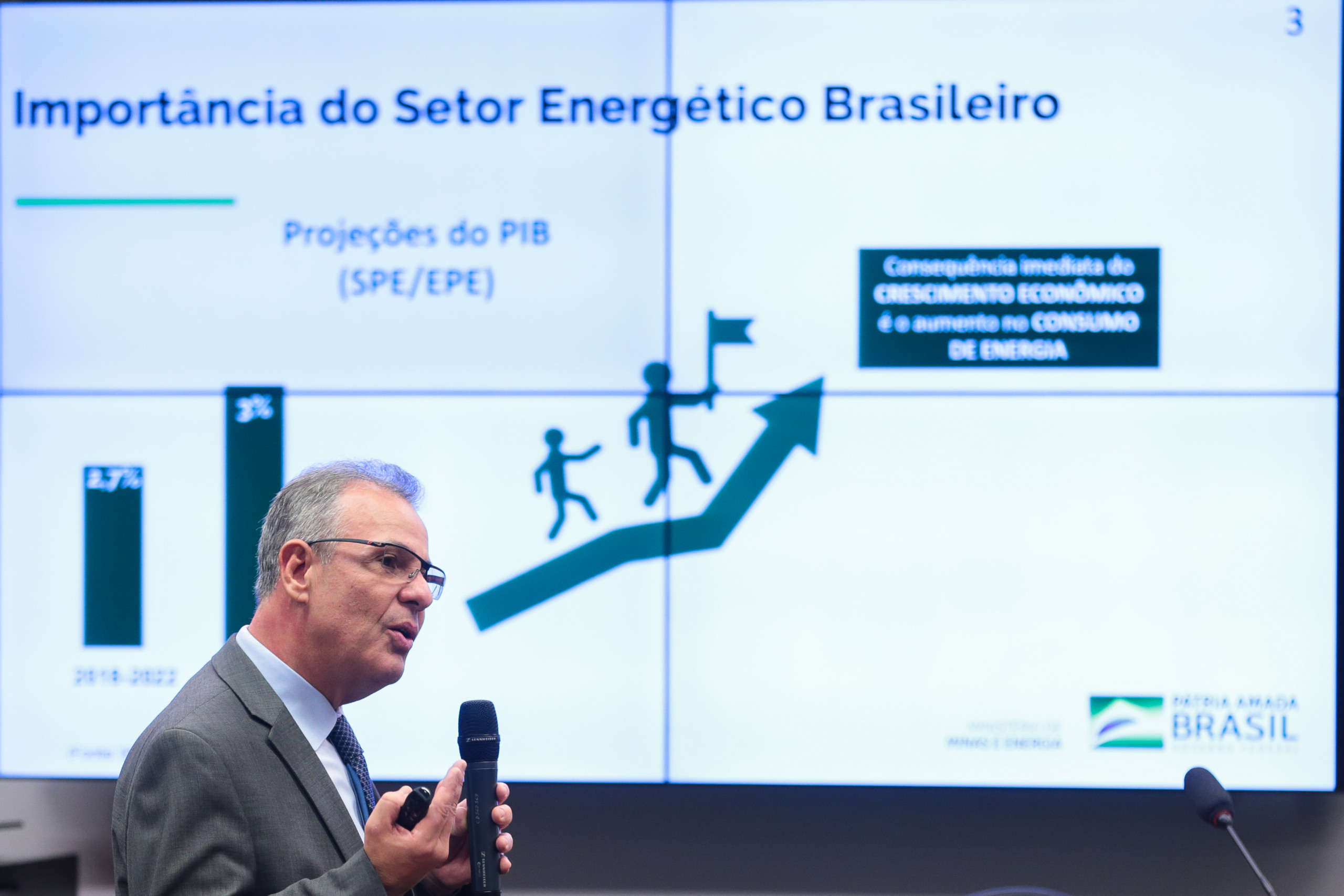 Brasília-DF 27/03/2019 Bento Albuquerque, Ministro de Estado de Minas e Energia, participa de Audiência Pública na Comissão de Minas e Energia. Câmara dos Deputados. Foto: Saulo Cruz/MME