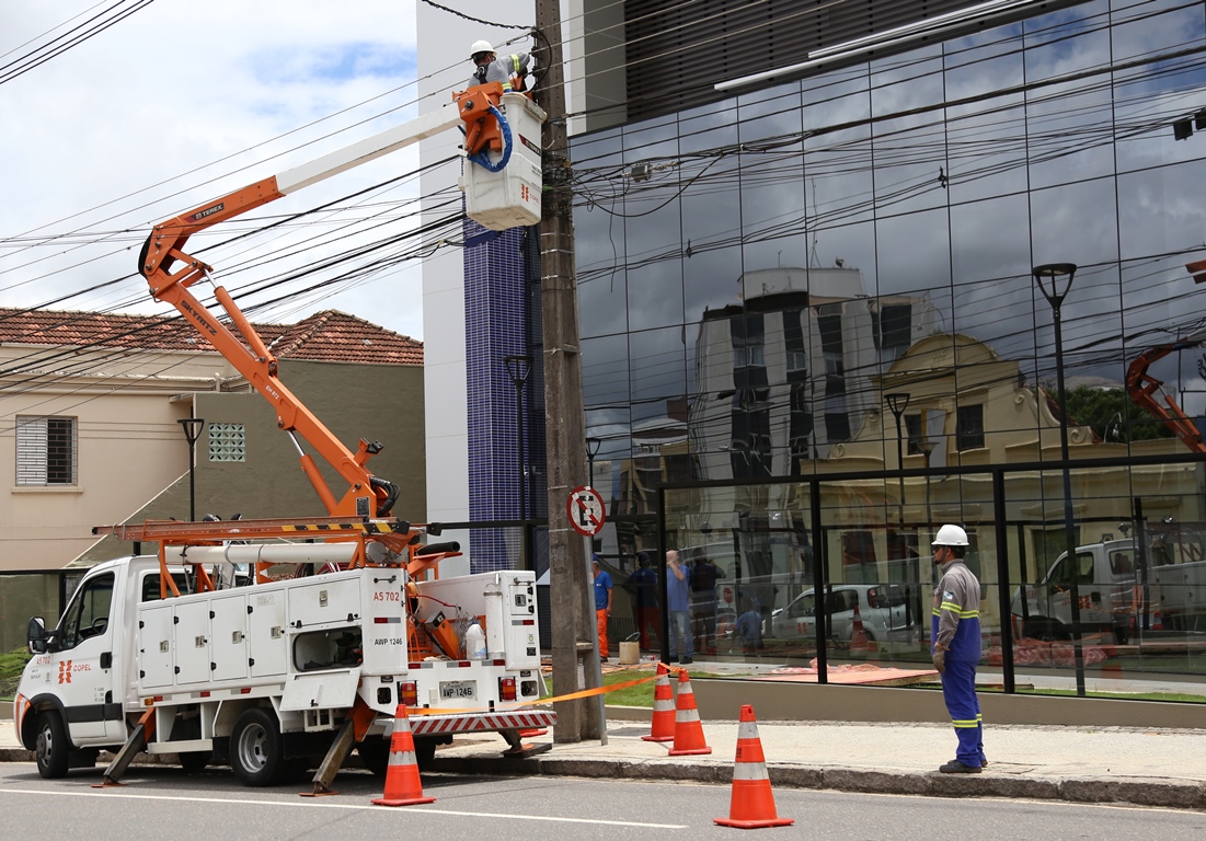 Copel destina R$ 1,4 bi para melhorias da rede de distribuição no centro-sul do Paraná