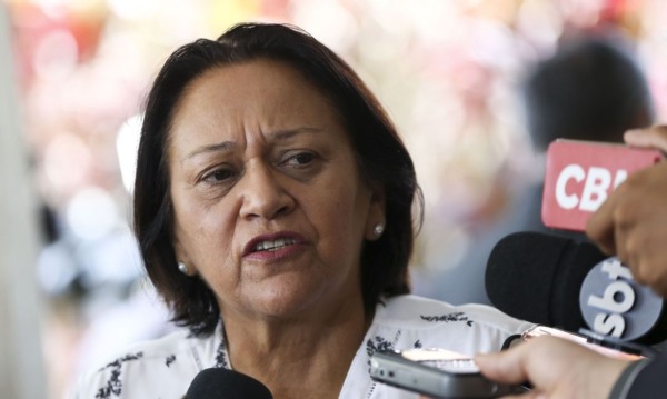 A governadora do Rio Grande do Norte, Fátima Bezerra