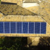 Placa solar em telhado. Foto: Celesc