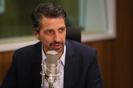 O ministro do Meio Ambiente, Joaquim Álvaro Pereira Leite, participa do programa A Voz do Brasil