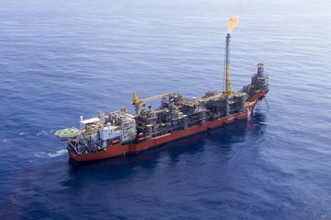 FPSO no pré-sal / Agência Brasil