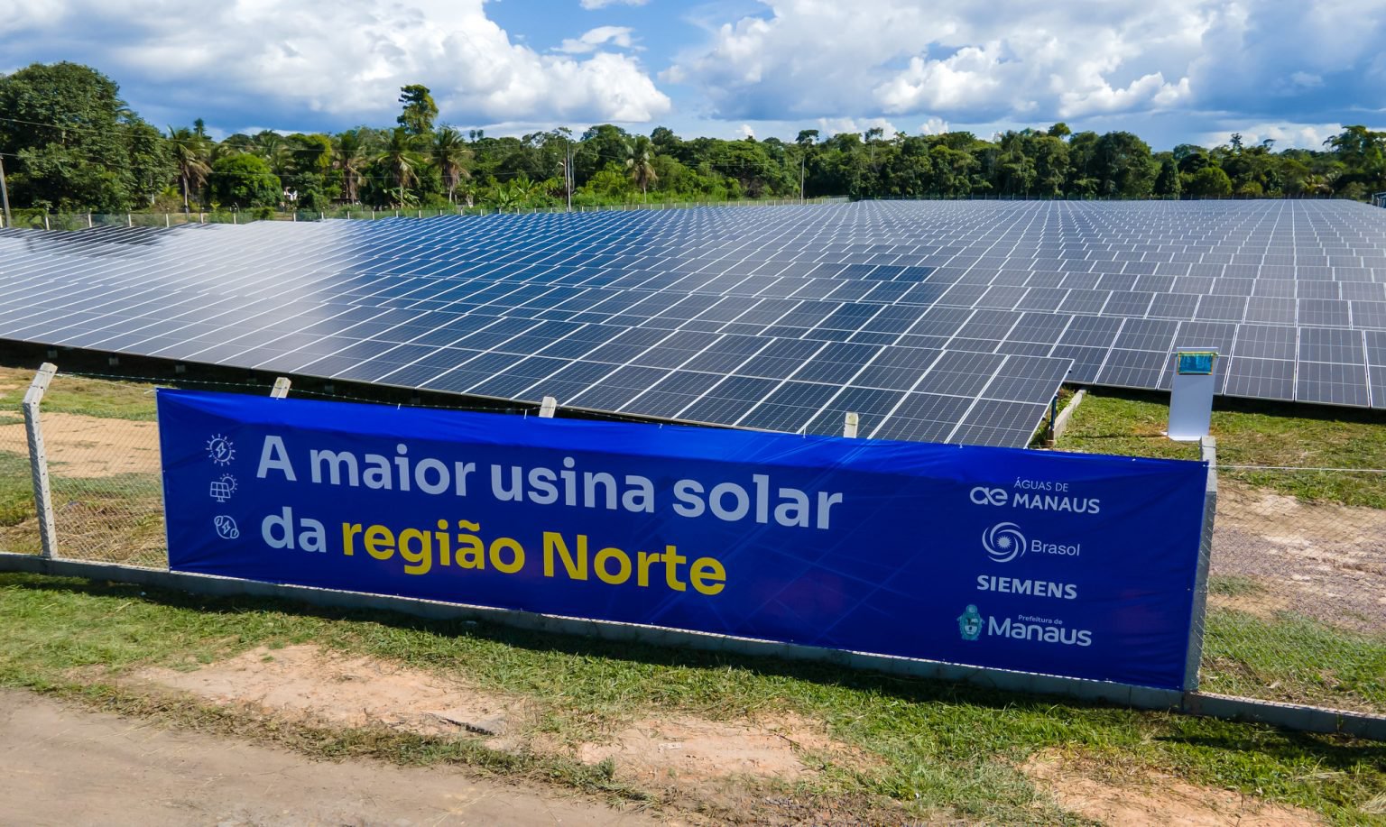 Brasol inaugura usina solar fotovoltaica no Amazonas