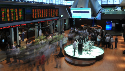 BM&F BOVESPA – data: 06/10/2009 – Fotos do Espaço BM&F BOVESPA. Foto: Luiz Prado / LUZ