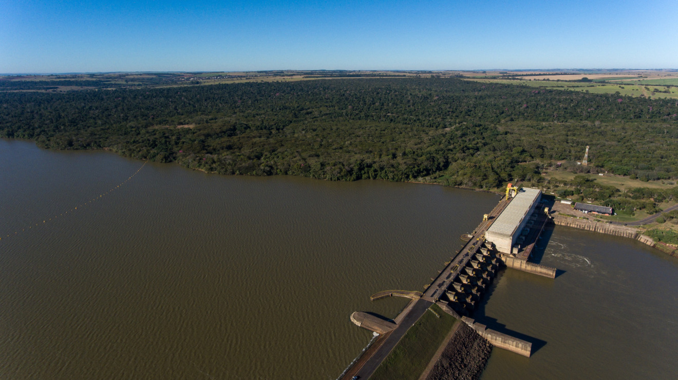 ROSANA, SP, 2017-08-19: Fotos aereas da UHE de Rosana em Rosana – SP para o Perfil Corporativo 2017. (Foto: Henrique Manreza). (Foto: Henrique Manreza) ROSANA, SP, 2017-08-19: Fotos aereas da UHE de Rosana em Rosana – SP para o Perfil Corporativo 2017. (Foto: Henrique Manreza). (Foto: Henrique Manreza)