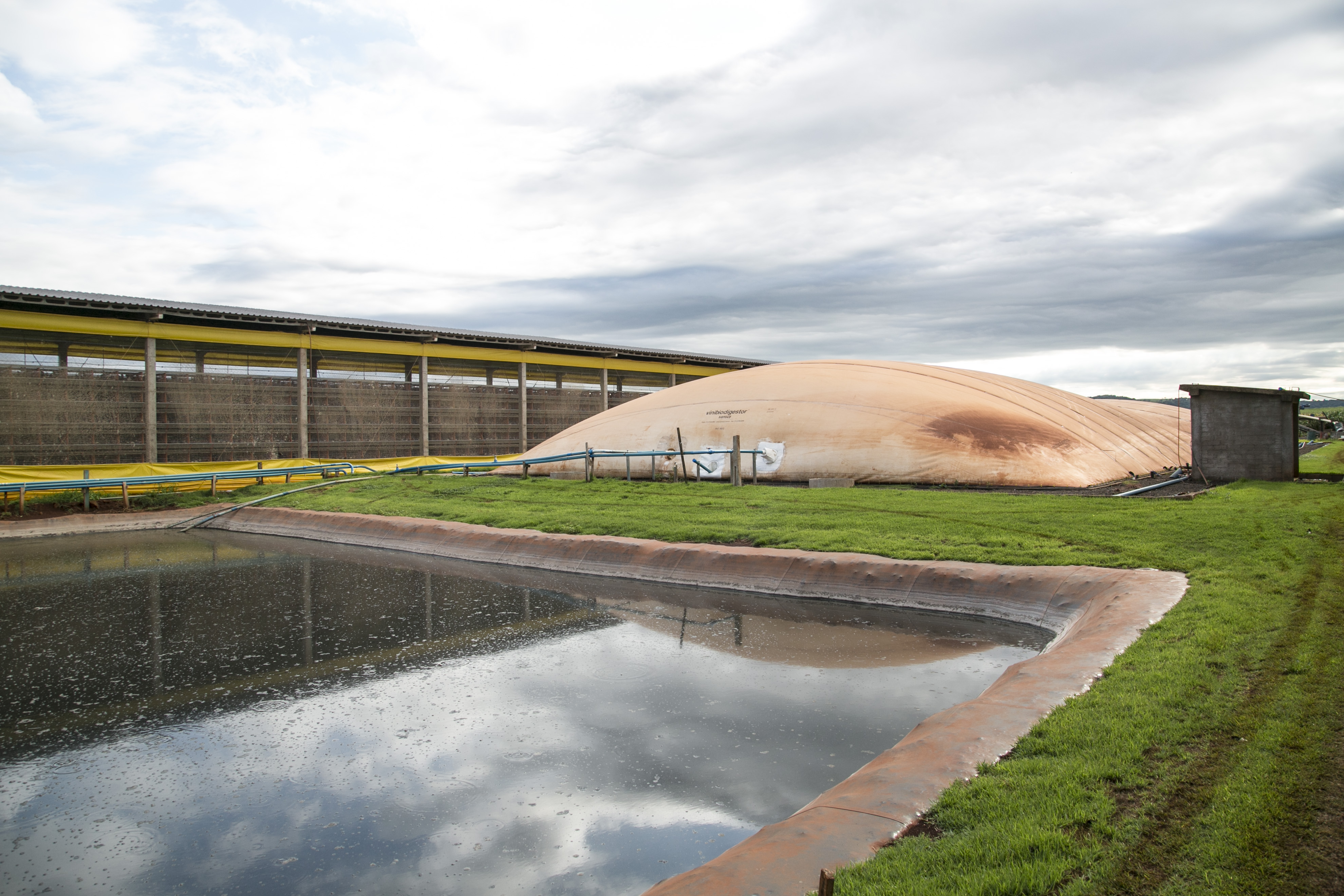Planta de biogás no Paraná