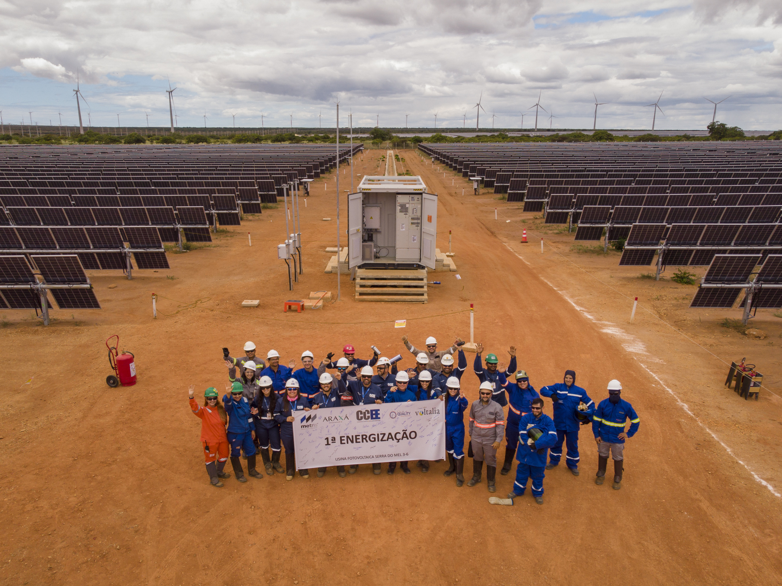 Voltalia inicia geração de novas usinas solares do complexo Serra Branca