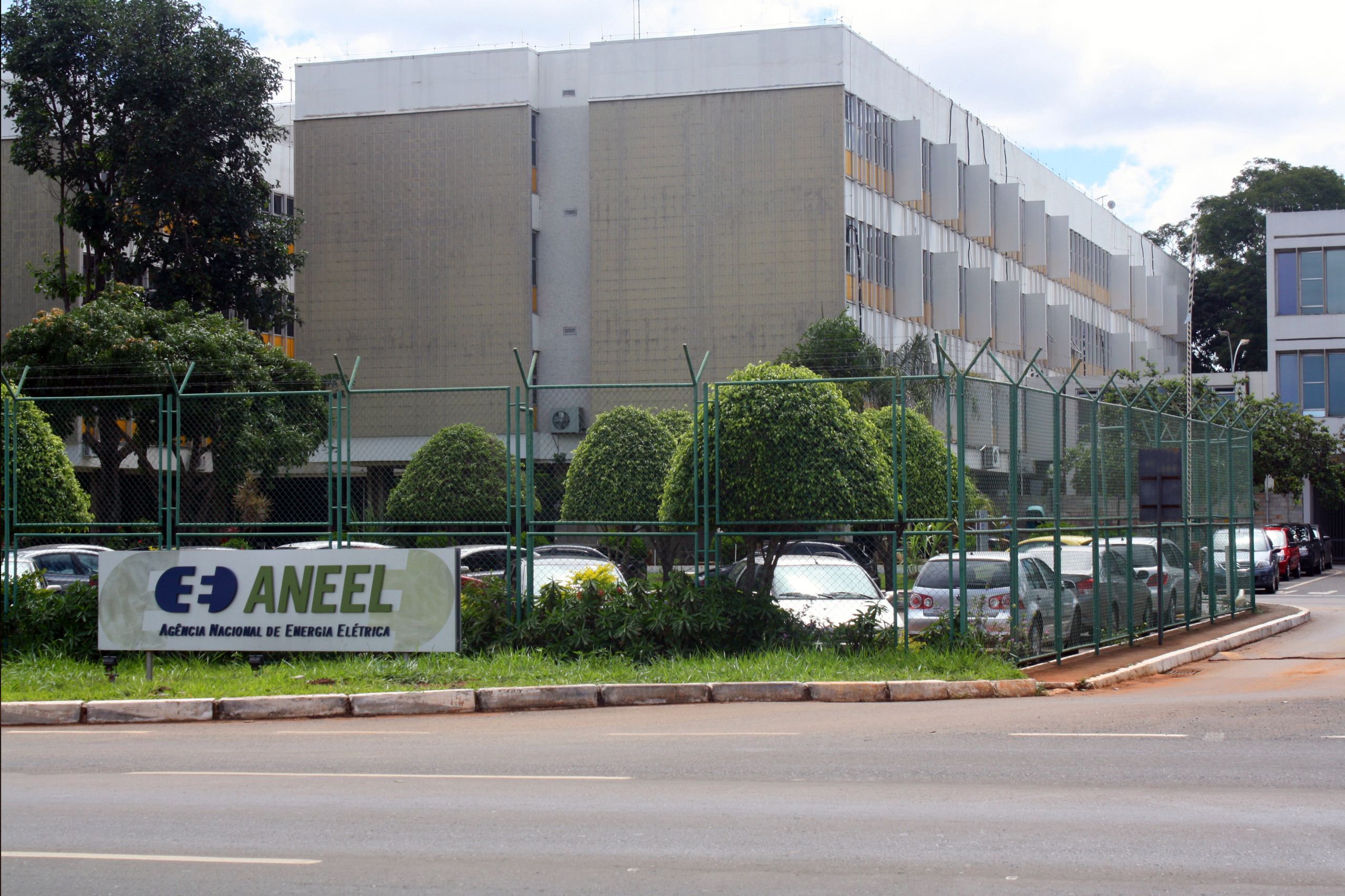 Fachada do prédio da Aneel em Brasília