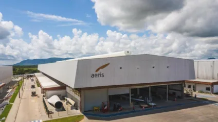 Fábrica da Aeris no Ceará está com capacidade ociosa, diante da falta de novos contratos em meio à crise da indústria eólica