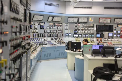 Sala de controle de Angra 1