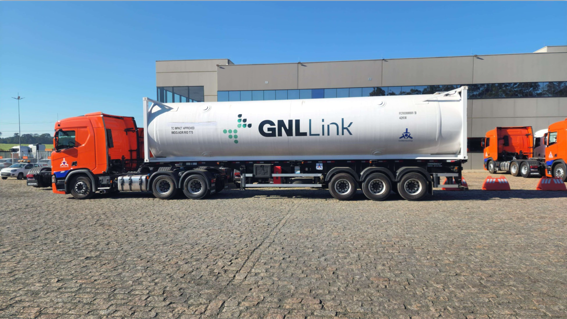 Container GNLink / crédito: divulgação GNLink