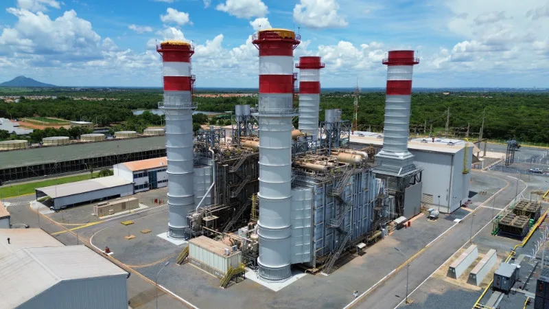 Termelétrica Mário Covas, conhecida como usina Cuiabá.