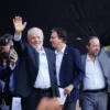 Presidente Luiz Inácio Lula da Silva e o Ministro de Minas e Energia, Alexandre Silveira