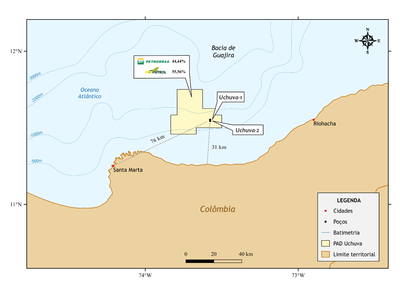 Bloco Tayrona, na Colombia, uma parceria da Petrobras e Ecopetro_Credito Petrobras