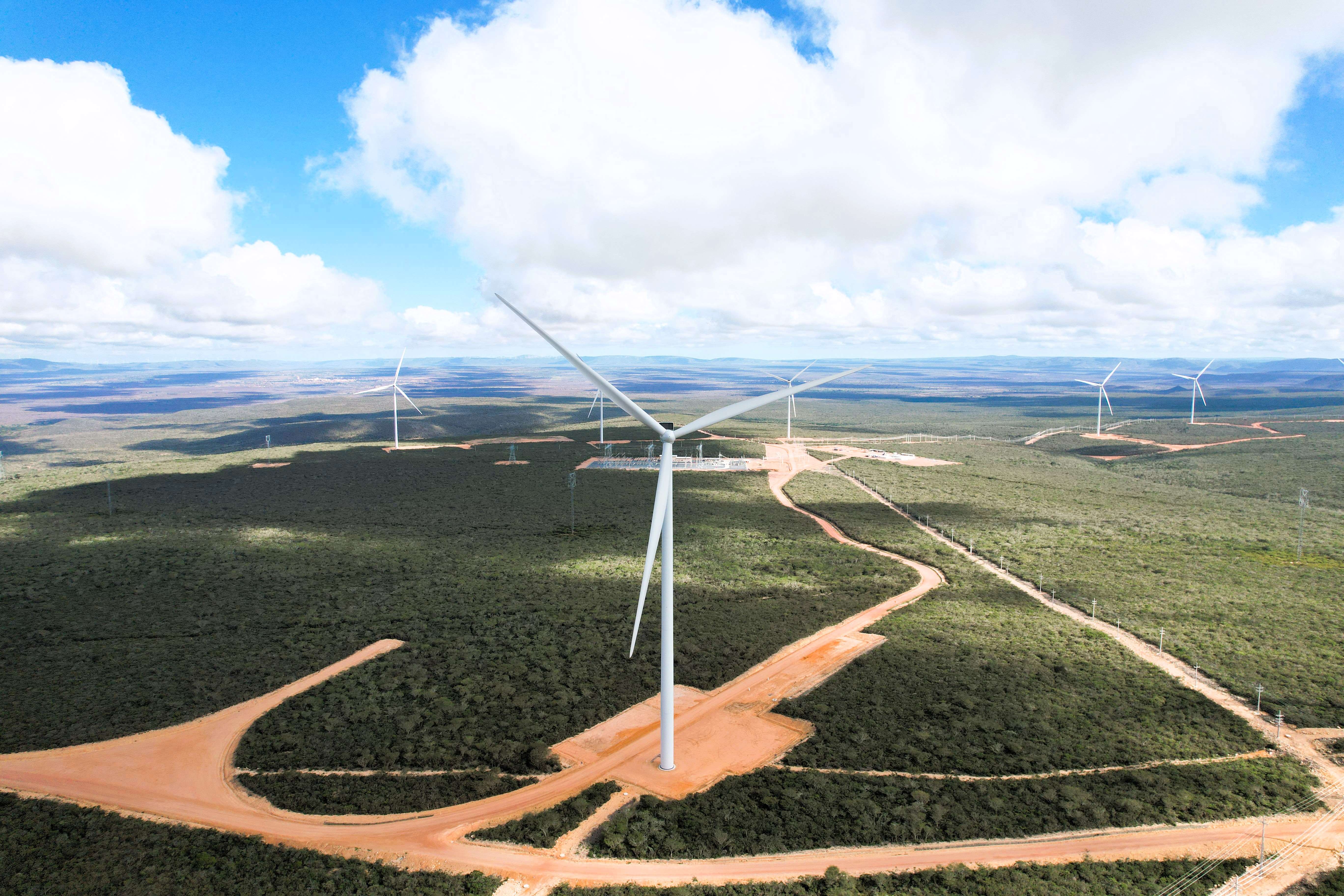 Parque eólico Pedra Pintada, da Enel Green Power (Divulgação)