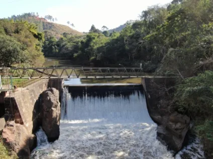 UHE Marmelos, em Juiz de Fora, é uma das unidades que compõe o lote contemplado no Edital de alienação - Crédito Cemig (Divulgação)