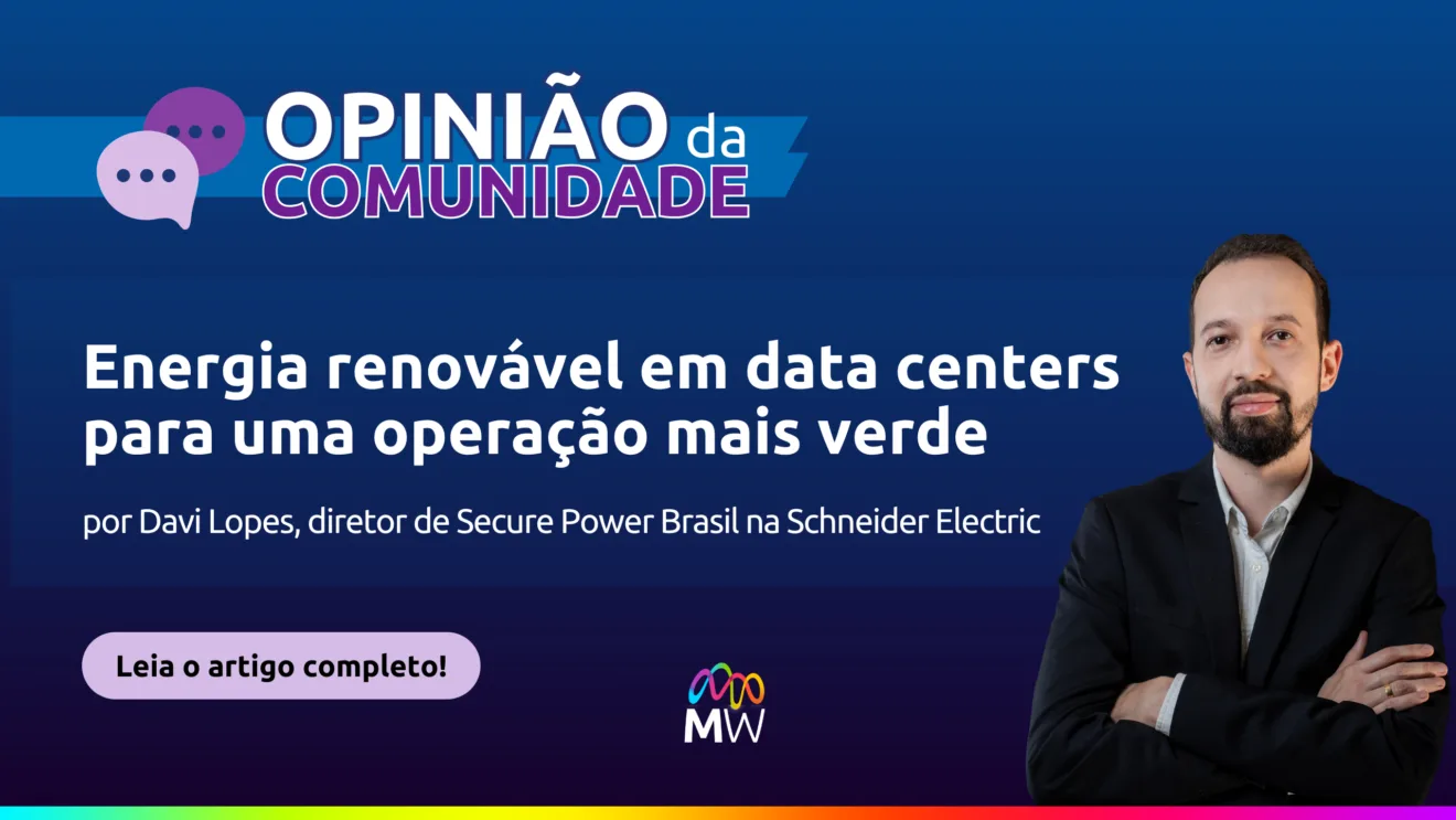 Davi Lopes, diretor de Secure Power Brasil na Schneider Electric