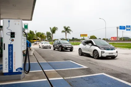 Carros elétricos em Santa Catarina