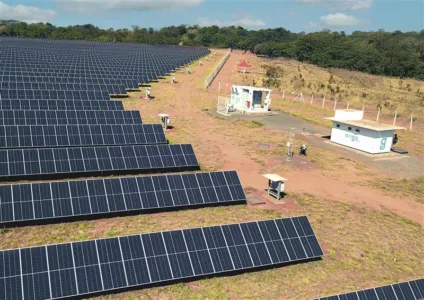 Usina solar fotovoltaica da Órigo Energia