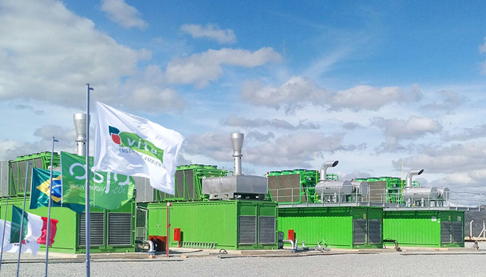 Planta de biogás