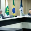 Ricardo Tili e Daniel Danna na 14ª Reunião Pública Ordinária da Aneel de 2025 - Foto: Michel Jesus - ANEEL