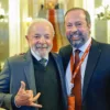 Presidente Lula e Ministro Alexandre Silveira - Rússia (09/05/2025) - Foto Ricardo Stuckert