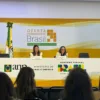 Patrícia Baran, diretora-geral interina, e diretora Symone Araújo, da Aneel.