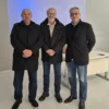 Marcos Madureira, Mário Menel e Rodrigo Ferreira
