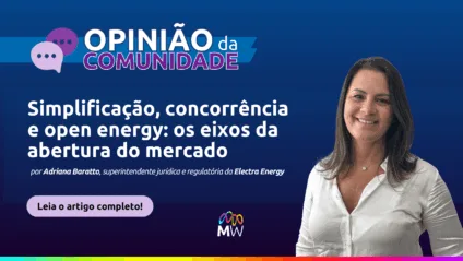Por: Adriana Baratto, da Electra Energy 