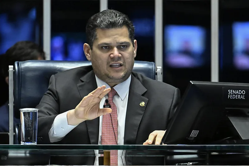 Presidente do Senado, Davi Alcolumbre. Crédito Andressa Anholete (Agência Senado) Presidente do Senado, Davi Alcolumbre. Crédito Andressa Anholete (Agência Senado)