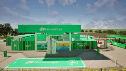 Projeto de estação de hidrogênio verde para abastecimento de veículos da Neoenergia