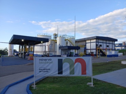 Minerva Biosiesel em Palmeira de Goiás (GO). Foto: Divulgação