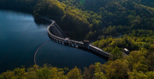 Hidrelétrica Safe Harbor, de 417,5 MW Divulgação/Brookfield