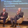 Al Gore e Aloizio Mercadante falam sobre Brasil e a Crise Climática. Crédito Foto André Telles (BNDES)