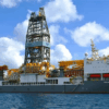 Navio-sonda Valaris Renaissance, urilizado pela BP no bloco Bumerangue