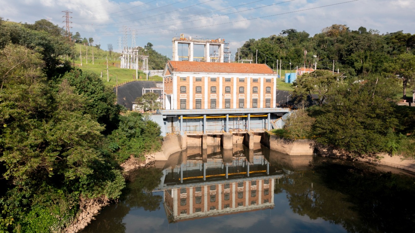 Usina Rasgão. Foto: Emae Usina Rasgão. Foto: Emae
