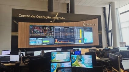 Centro de Operações Energisa Minas Rio. Crédito: MegaWhat