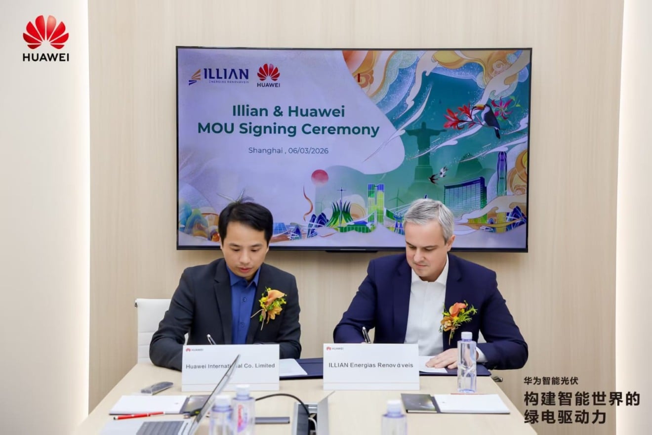 Illian e Huawei firmam MOU para inovação em energias renováveis no Brasil
